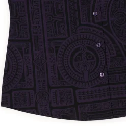 Short Sleeve Shirts|Tiki|RSVLTS Taerea Tatau – Women's KUNUFLEX Short Sleeve Shirt