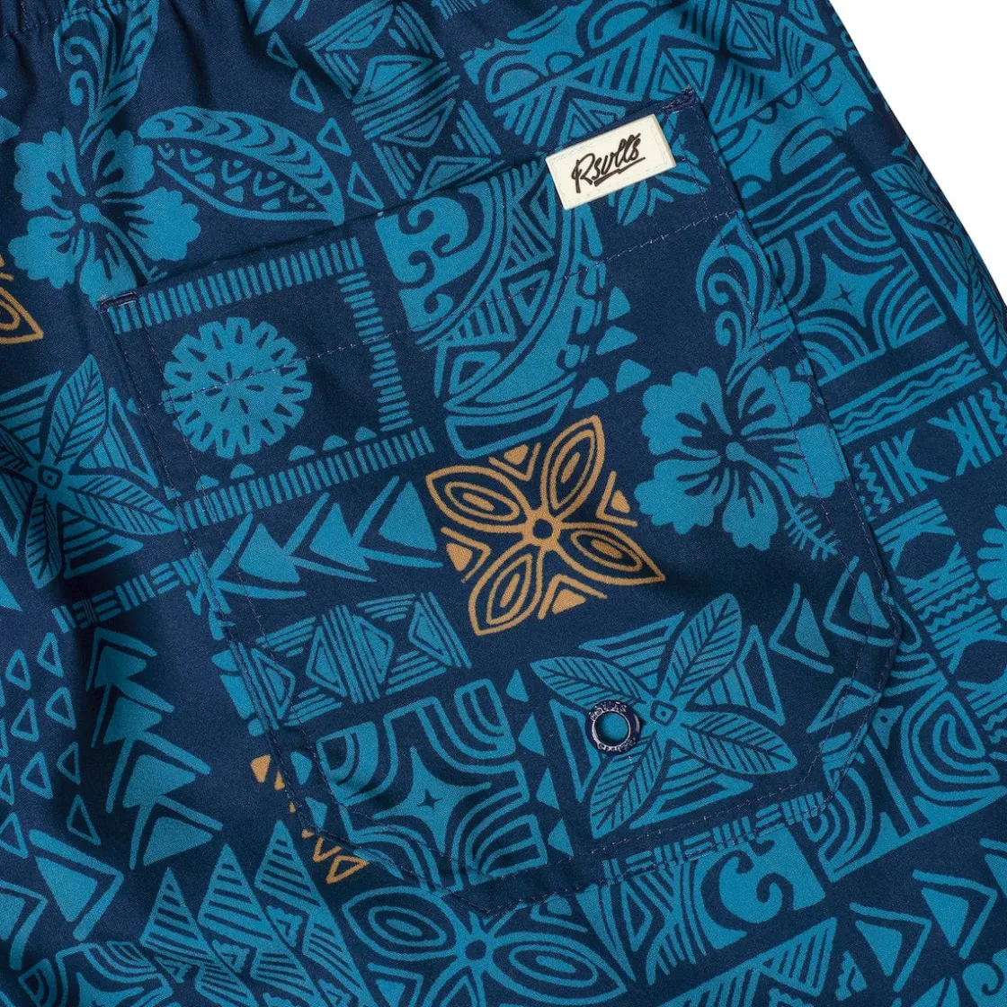 Shorts|Tiki|RSVLTS Tahitian Tapestry – Hybrid Shorts