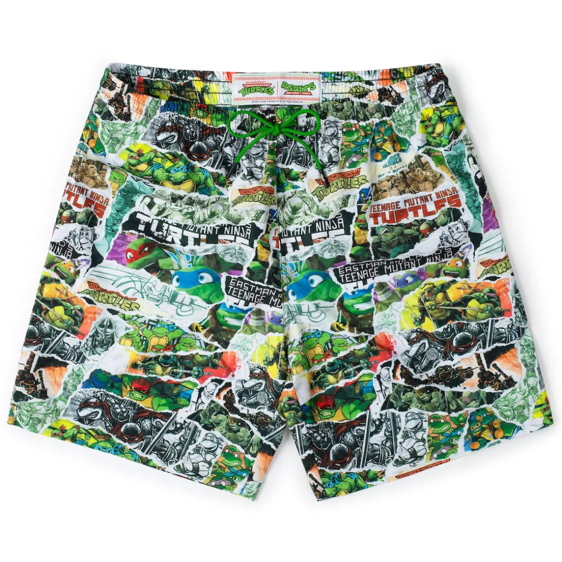 Tmnt|Nickelodeon|Nickelodeon Teenage Mutant Ninja Turtles "Tubular Since '84" – Hybrid Shorts