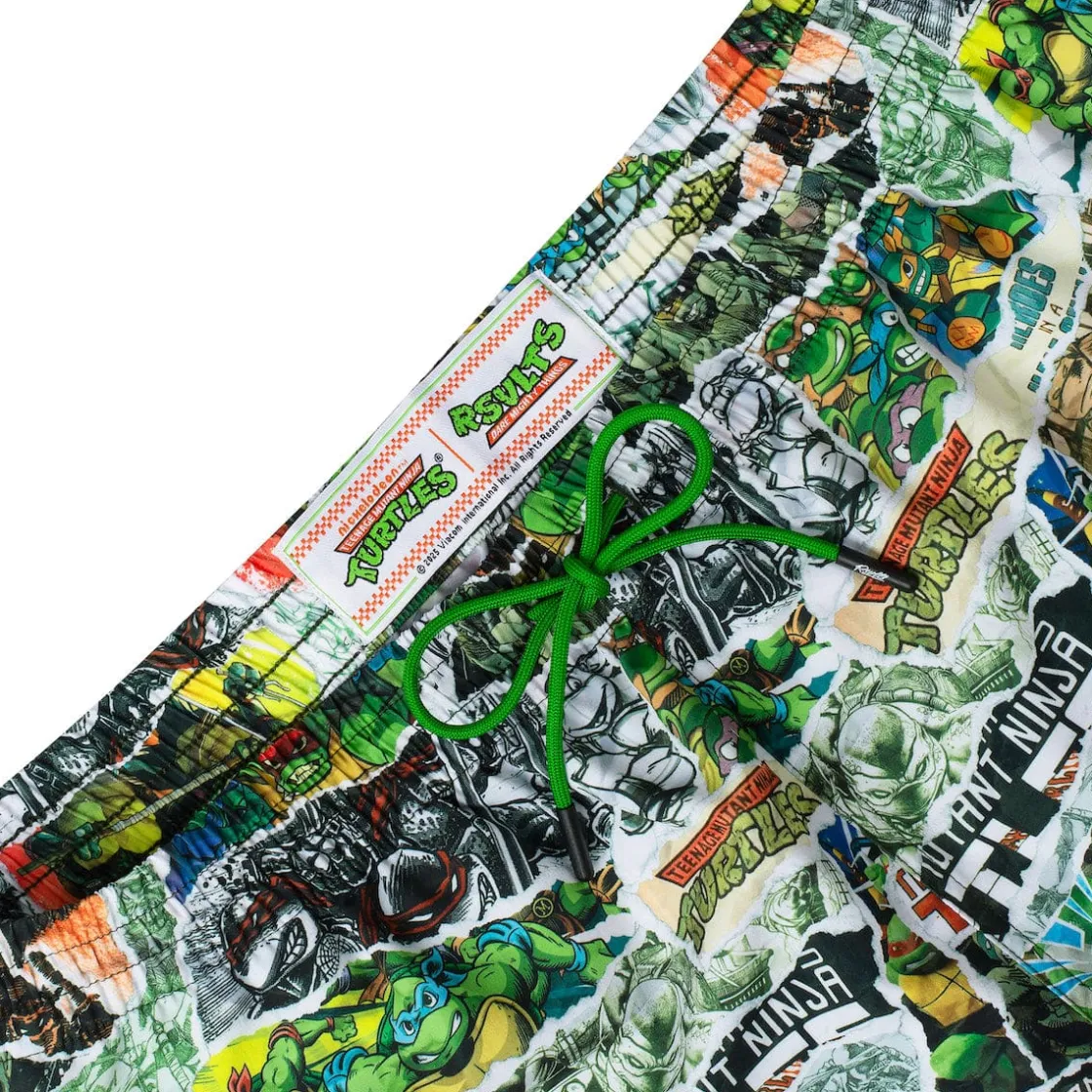 Tmnt|Nickelodeon|Nickelodeon Teenage Mutant Ninja Turtles "Tubular Since '84" – Hybrid Shorts