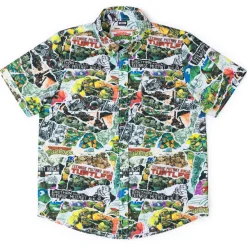 Tmnt|Nickelodeon|Nickelodeon Teenage Mutant Ninja Turtles "Tubular Since '84" – Youth KUNUFLEX Short Sleeve Shirt