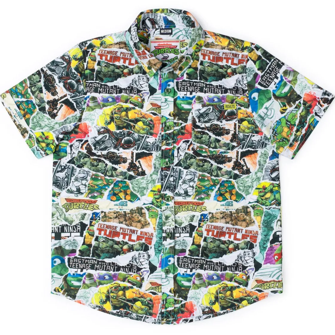 Tmnt|Nickelodeon|Nickelodeon Teenage Mutant Ninja Turtles "Tubular Since '84" – Youth KUNUFLEX Short Sleeve Shirt