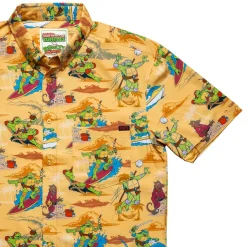 Tmnt|Paging Mr. Morrow|Nickelodeon Teenage Mutant Ninja Turtles "Turtlecation" – KUNUFLEX Short Sleeve Shirt