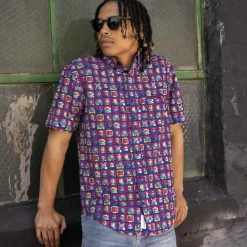Tmnt|Nickelodeon|Nickelodeon Teenage Mutant Ninja Turtles “Dimension X-cellent” – KUNUFLEX Short Sleeve Shirt