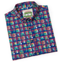 Tmnt|Nickelodeon|Nickelodeon Teenage Mutant Ninja Turtles “Dimension X-cellent” – KUNUFLEX Short Sleeve Shirt
