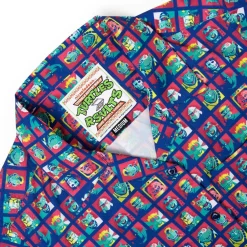 Tmnt|Nickelodeon|Nickelodeon Teenage Mutant Ninja Turtles “Dimension X-cellent” – Women's KUNUFLEX Short Sleeve Shirt