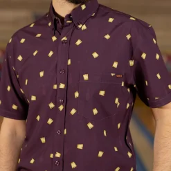 Paging Mr. Morrow|The Big Lebowski|The Big Lebowski "THERE’S A BEVERAGE HERE!" – KUNUFLEX Short Sleeve Shirt