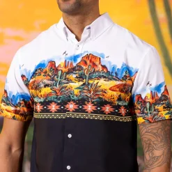 Short Sleeve Shirts|Short Sleeves|RSVLTS The Frontiersman – KUNUFLEX Short Sleeve Shirt