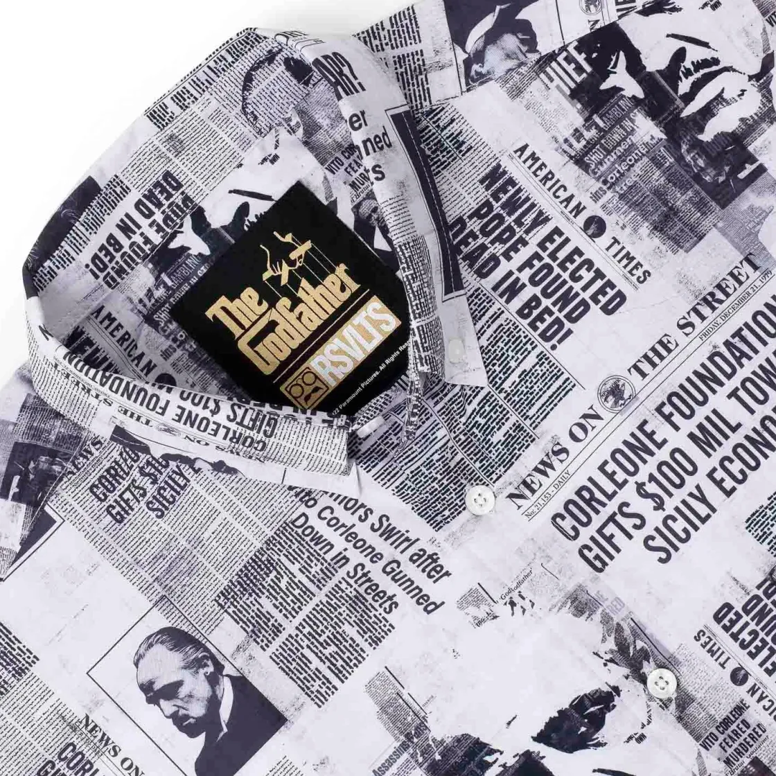 Short Sleeves|The Godfather “Headlines” – KUNUFLEX Short Sleeve Shirt
