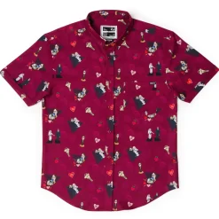 The Office|Short Sleeves|The Office "Heartbeets" – KUNUFLEX Short Sleeve Shirt