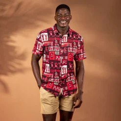 Short Sleeve Shirts|Tiki|RSVLTS The Spirit of Polynesia – Bamboo Short Sleeve Shirt