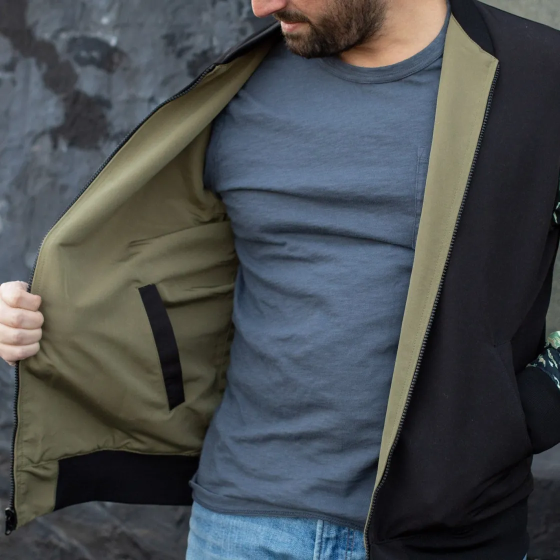Outerwear|Outerwear|RSVLTS The Teddy Bomber – Reversible Bomber Jacket