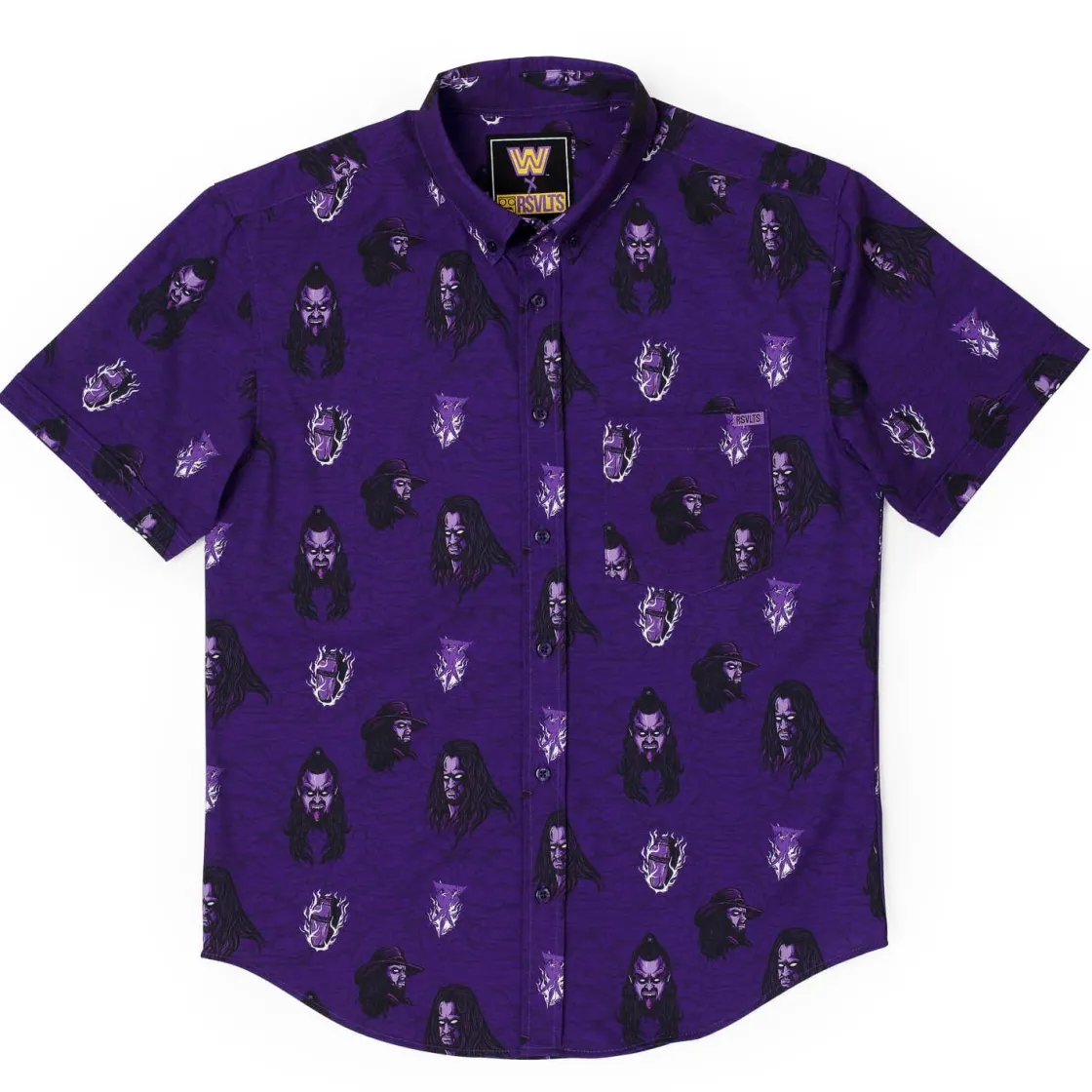 Wwe|Short Sleeves|WWE The Undertaker "The Deadman" – KUNUFLEX Short Sleeve Shirt