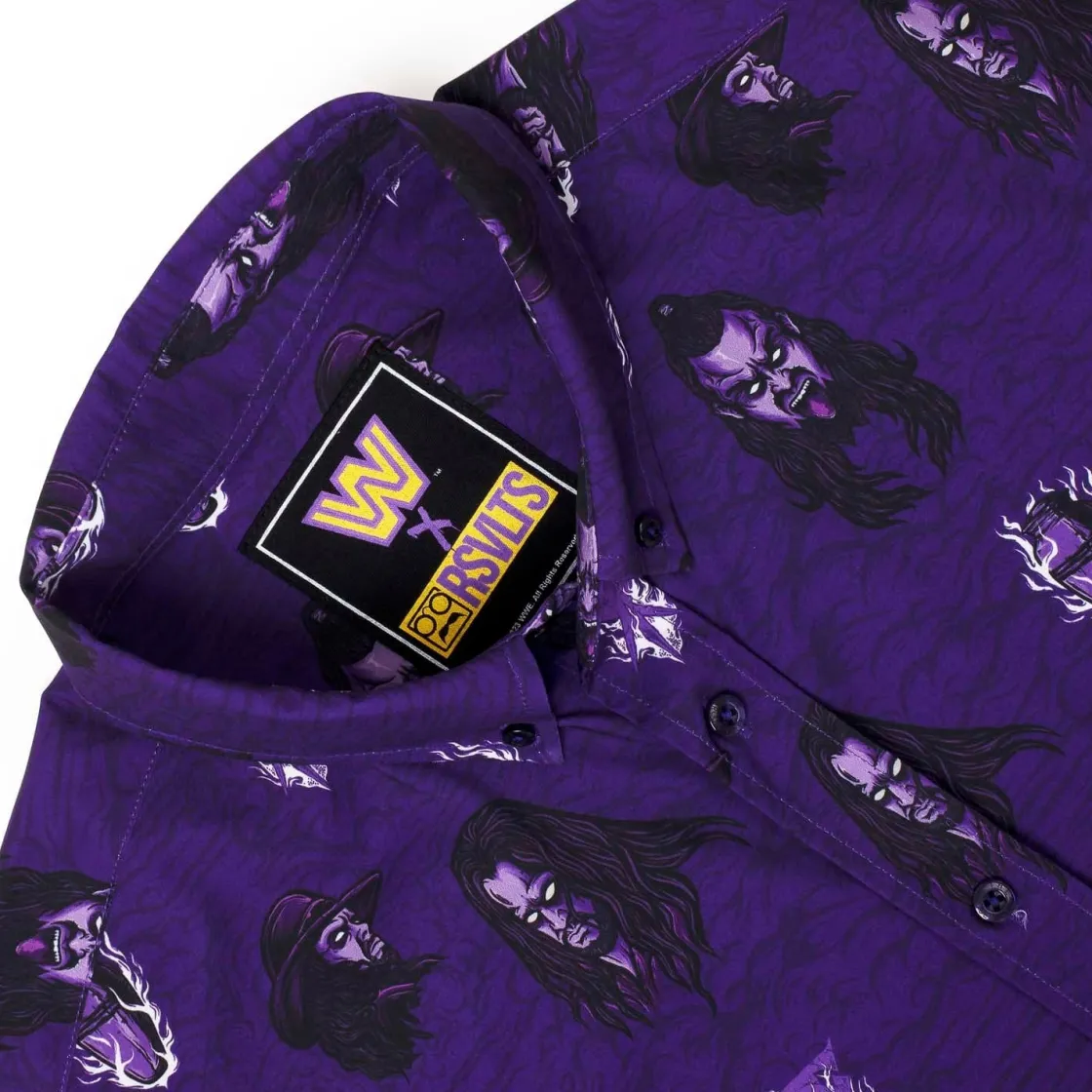 Wwe|Short Sleeves|WWE The Undertaker "The Deadman" – KUNUFLEX Short Sleeve Shirt