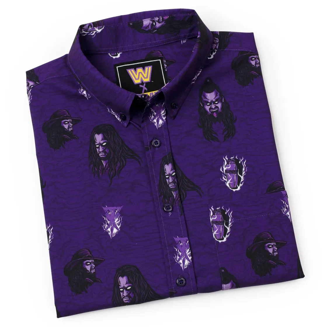 Wwe|Short Sleeves|WWE The Undertaker "The Deadman" – KUNUFLEX Short Sleeve Shirt