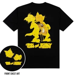 Tom And Jerry|Warner Bros.|Tom and Jerry "Cheesy Troublemakers" – Crewneck Tee