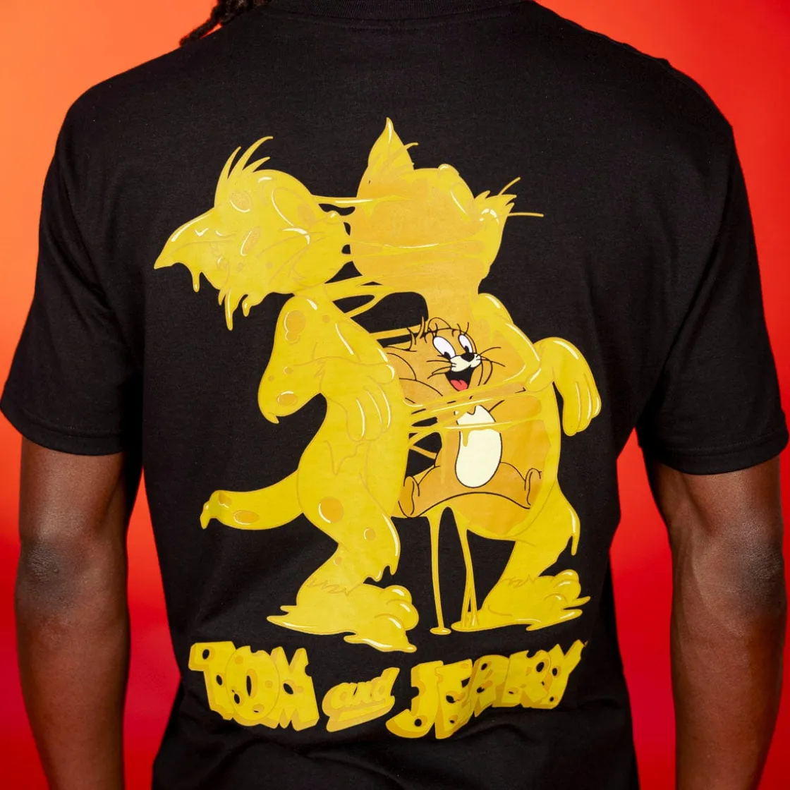 Tom And Jerry|Warner Bros.|Tom and Jerry "Cheesy Troublemakers" – Crewneck Tee