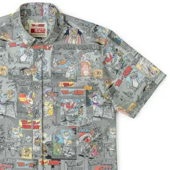 Tom And Jerry|Warner Bros.|Tom and Jerry "Comic Chaos" – KUNUFLEX Short Sleeve Shirt
