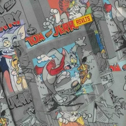 Tom And Jerry|Warner Bros.|Tom and Jerry "Comic Chaos" – Women's KUNUFLEX Short Sleeve Shirt