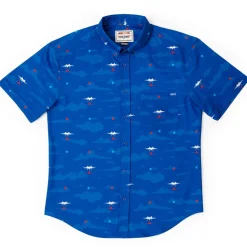 Short Sleeves|Top Gun "Inverted" (Navy) – KUNUFLEX Short Sleeve Shirt