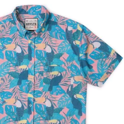 Short Sleeve Shirts|Short Sleeves|RSVLTS Toucan Tango – KUNUFLEX Short Sleeve Shirt