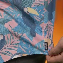Short Sleeve Shirts|Short Sleeves|RSVLTS Toucan Tango – KUNUFLEX Short Sleeve Shirt