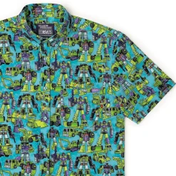 Transformers|Hasbro|Transformers "Constructicon Crew" – KUNUFLEX Short Sleeve Shirt