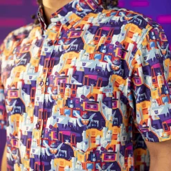 Transformers|Hasbro|Transformers “More Than Meets the Eye” – KUNUFLEX Short Sleeve Shirt