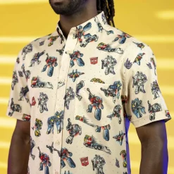 Transformers|Hasbro|Transformers "Robots Ink Disguise" – KUNUFLEX Short Sleeve Shirt