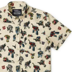 Transformers|Hasbro|Transformers "Robots Ink Disguise" – KUNUFLEX Short Sleeve Shirt