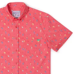 Short Sleeve Shirts|Short Sleeves|RSVLTS Tropical Flocktails – KUNUFLEX Short Sleeve Shirt