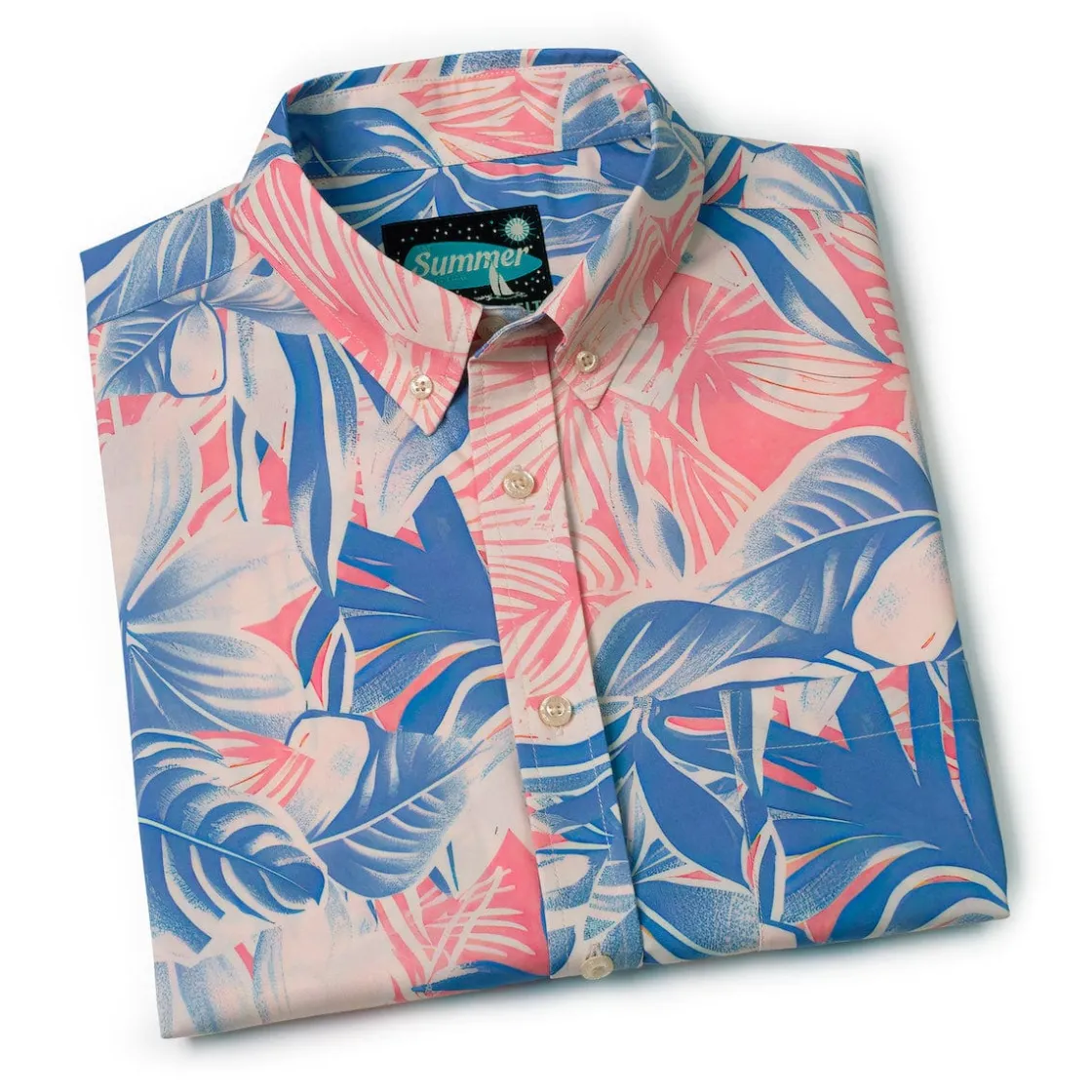 Short Sleeve Shirts|Matching Sets|RSVLTS Tropical Shade – KUNUFLEX Short Sleeve Shirt
