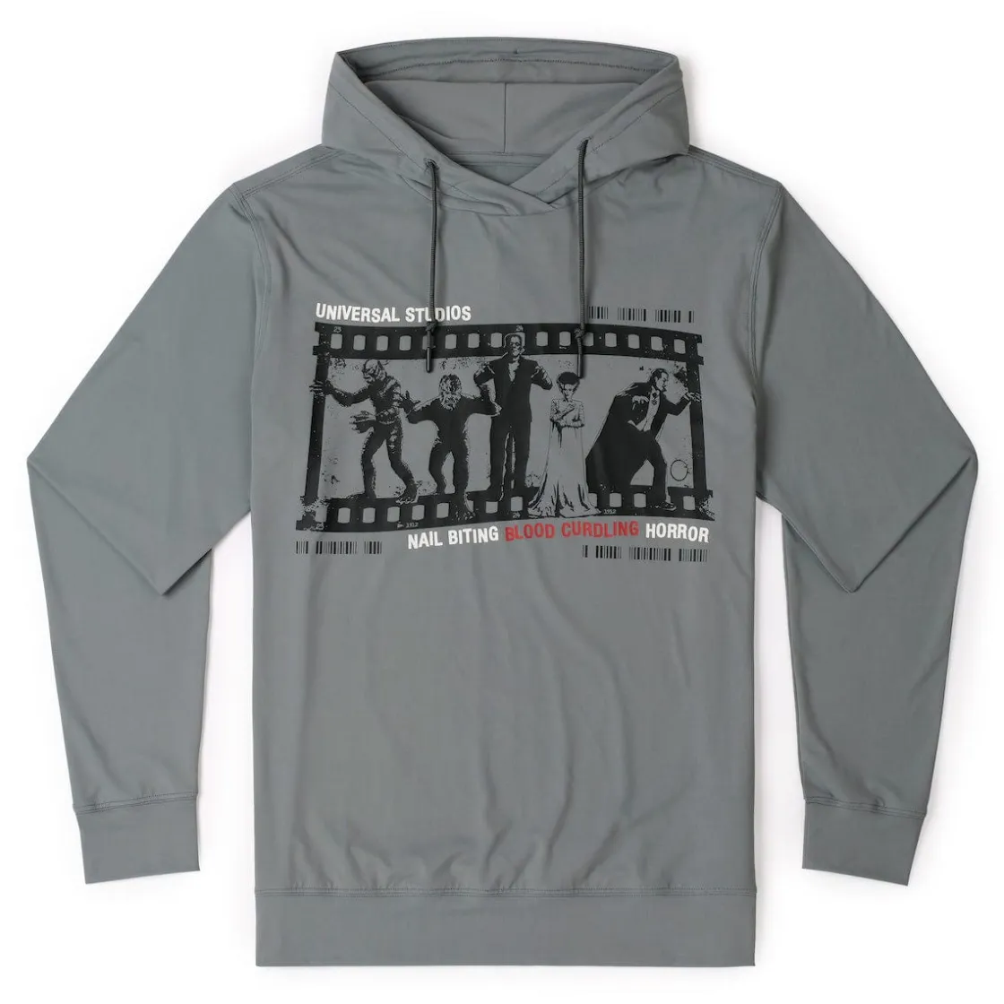 Universal Monsters|Outerwear|Universal Monsters "Nail Biting Blood Curdling Horror" – Performance Hoodie