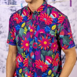 Short Sleeve Shirts|Short Sleeves|RSVLTS Untamed Tropic – KUNUFLEX Short Sleeve Shirt