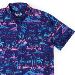 Short Sleeve Shirts|Short Sleeves|RSVLTS UV Vibin' (Purple) – KUNUFLEX Short Sleeve Shirt (Final Sale)