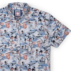 Baseball Hall Of Fame|Baseball|National Baseball Hall of Fame Wade Boggs "The Chicken Man" – KUNUFLEX Short Sleeve Shirt