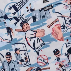 Baseball Hall Of Fame|Baseball|National Baseball Hall of Fame Wade Boggs "The Chicken Man" – KUNUFLEX Short Sleeve Shirt