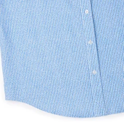 Short Sleeve Shirts|Seersucker|RSVLTS We Sail Without Him – Stretch Seersucker Short Sleeve Shirt