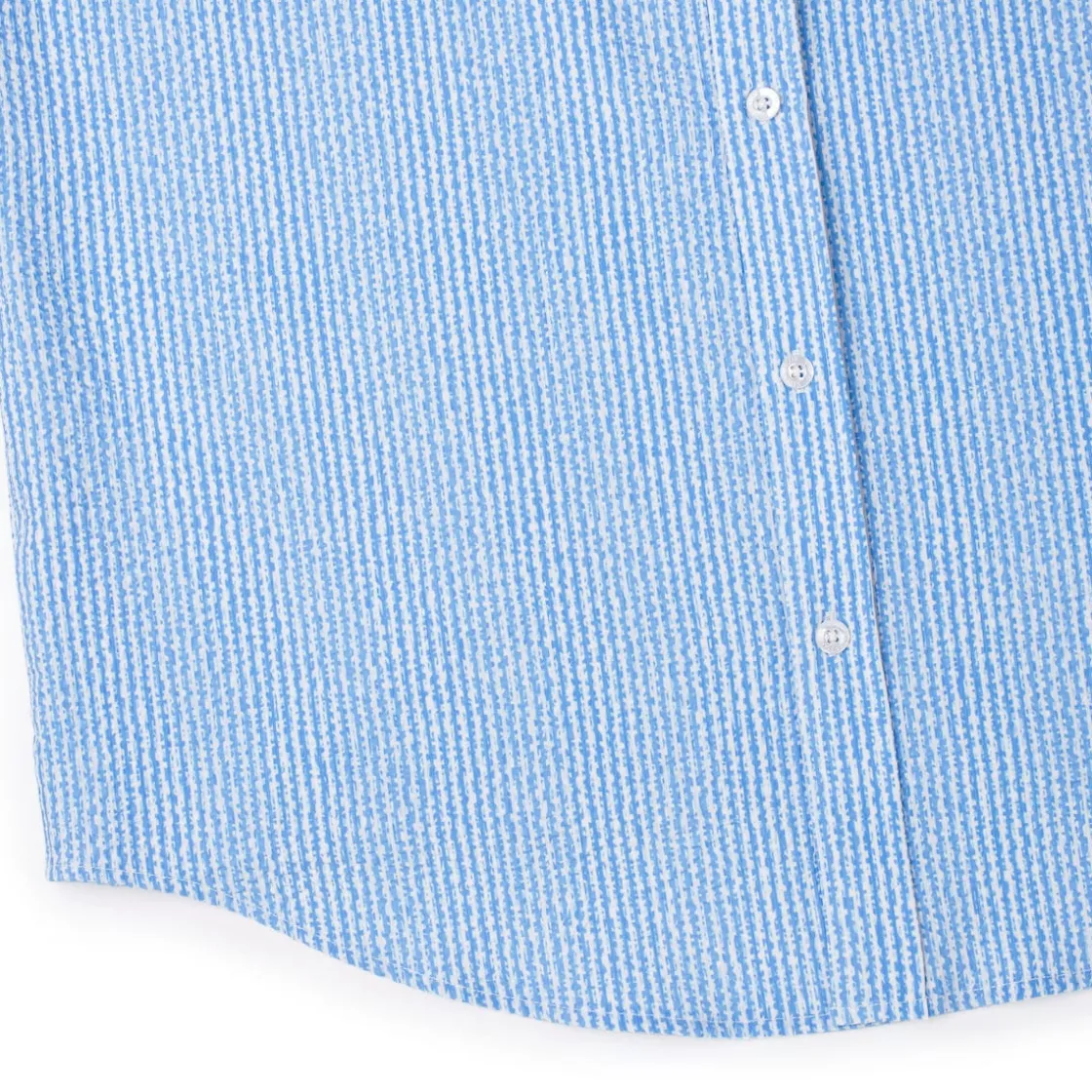 Short Sleeve Shirts|Seersucker|RSVLTS We Sail Without Him – Stretch Seersucker Short Sleeve Shirt