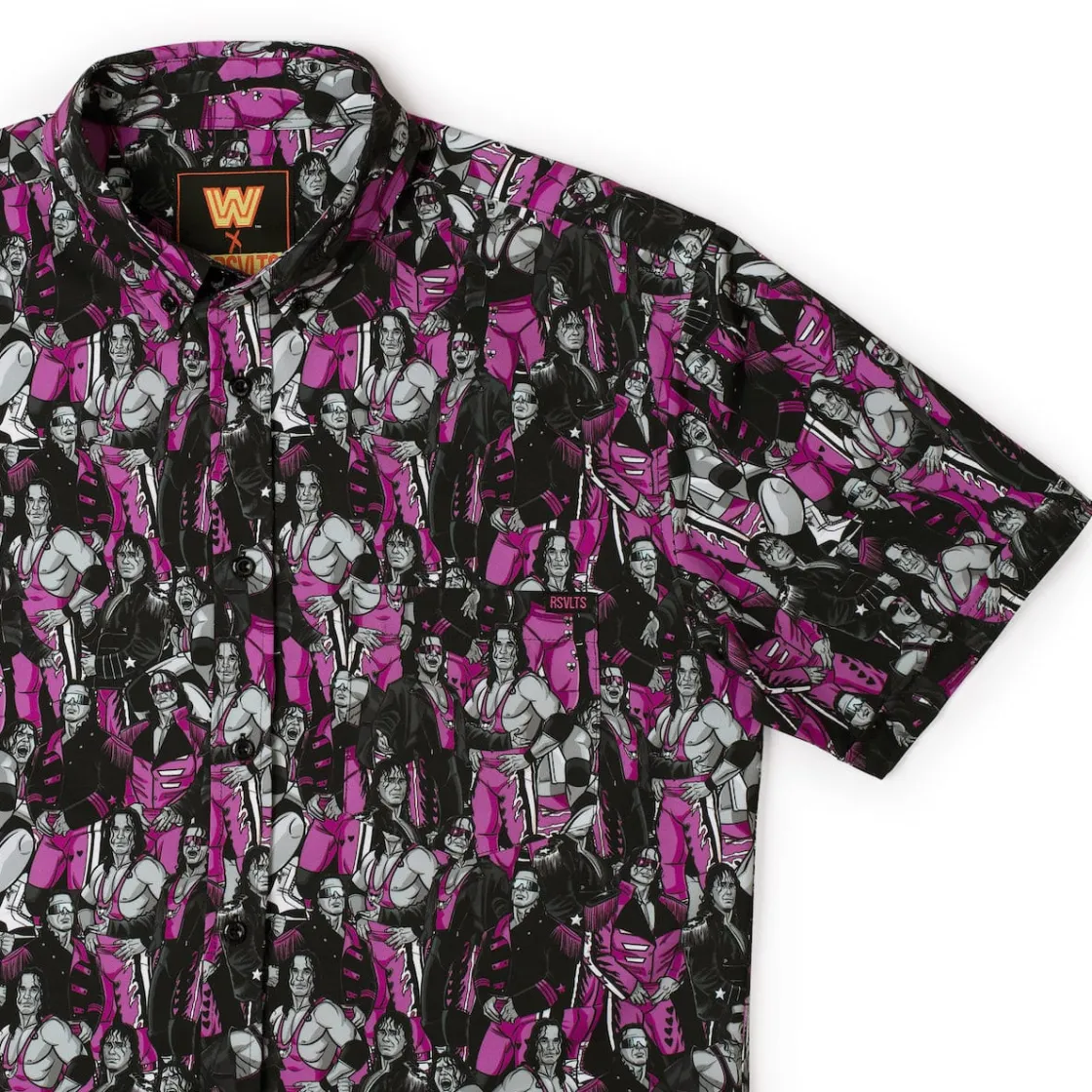 Wwe|Short Sleeves|WWE "All Hart" – KUNUFLEX Short Sleeve Shirt