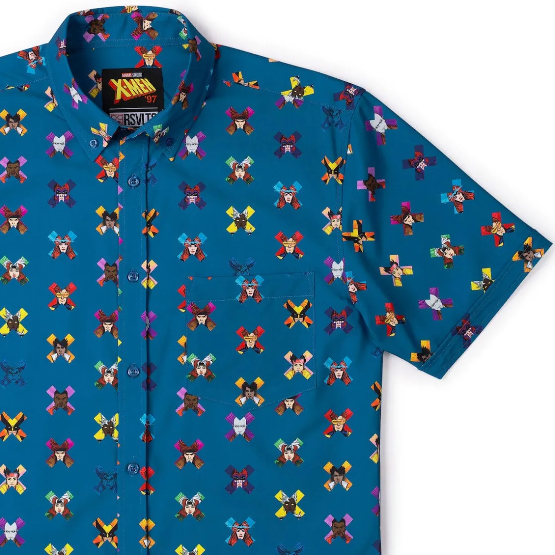 X-men|Marvel|Marvel X-Men ‘97 "All My Xs" – KUNUFLEX Short Sleeve Shirt