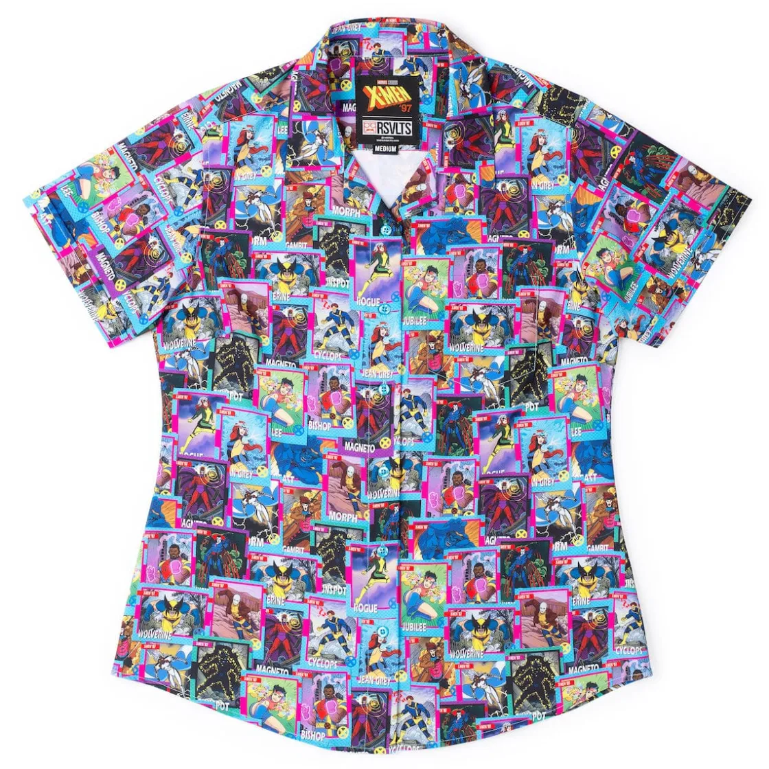 X-men|Marvel|Marvel X-Men ‘97 "Packs a Punch" – Women's KUNUFLEX Short Sleeve Shirt