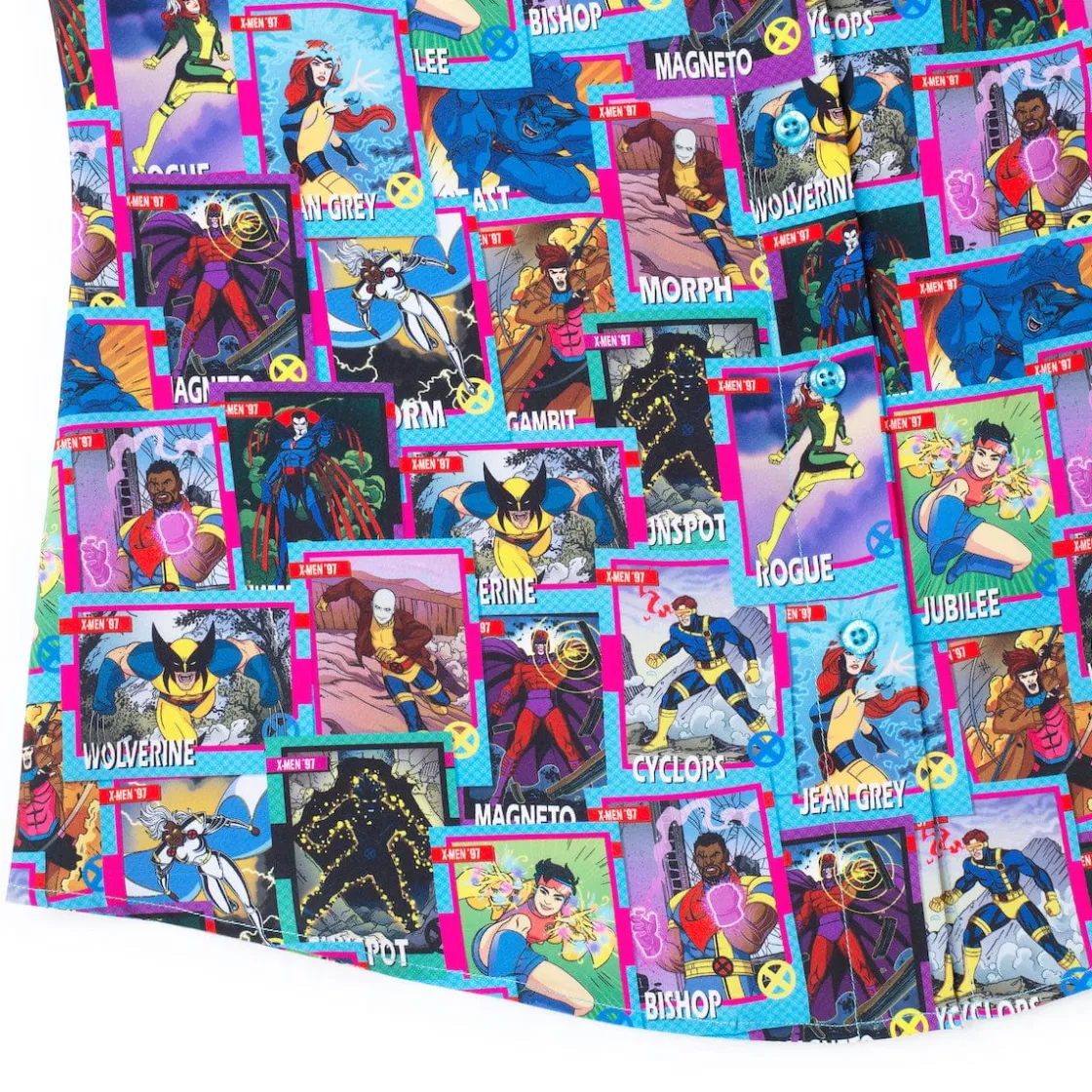 X-men|Marvel|Marvel X-Men ‘97 "Packs a Punch" – Women's KUNUFLEX Short Sleeve Shirt