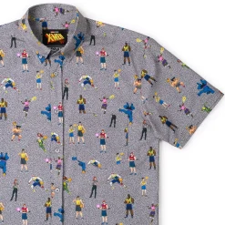X-men|Marvel|Marvel X-Men ‘97 “Remember, No Powers!" – KUNUFLEX Short Sleeve Shirt