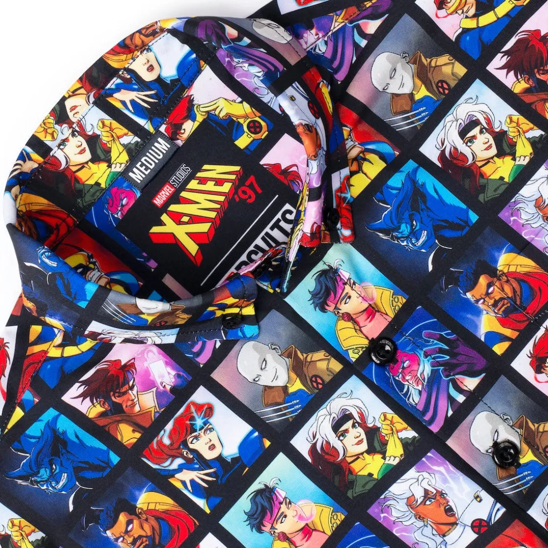 X-men|Marvel|Marvel X-Men ‘97 "Uncanny Collage" – Youth KUNUFLEX Short Sleeve Shirt