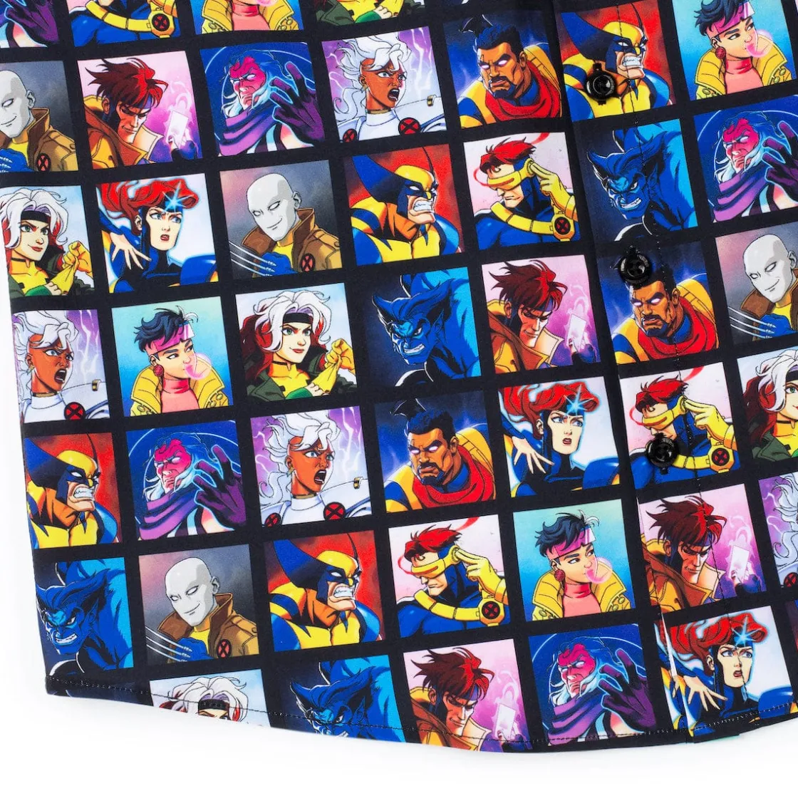 X-men|Marvel|Marvel X-Men ‘97 "Uncanny Collage" – Youth KUNUFLEX Short Sleeve Shirt