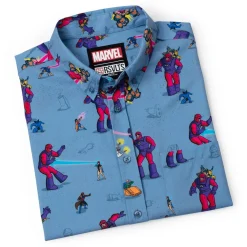 X-men|Marvel|Marvel X-Men “Night of the Sentinels” – KUNUFLEX Short Sleeve Shirt