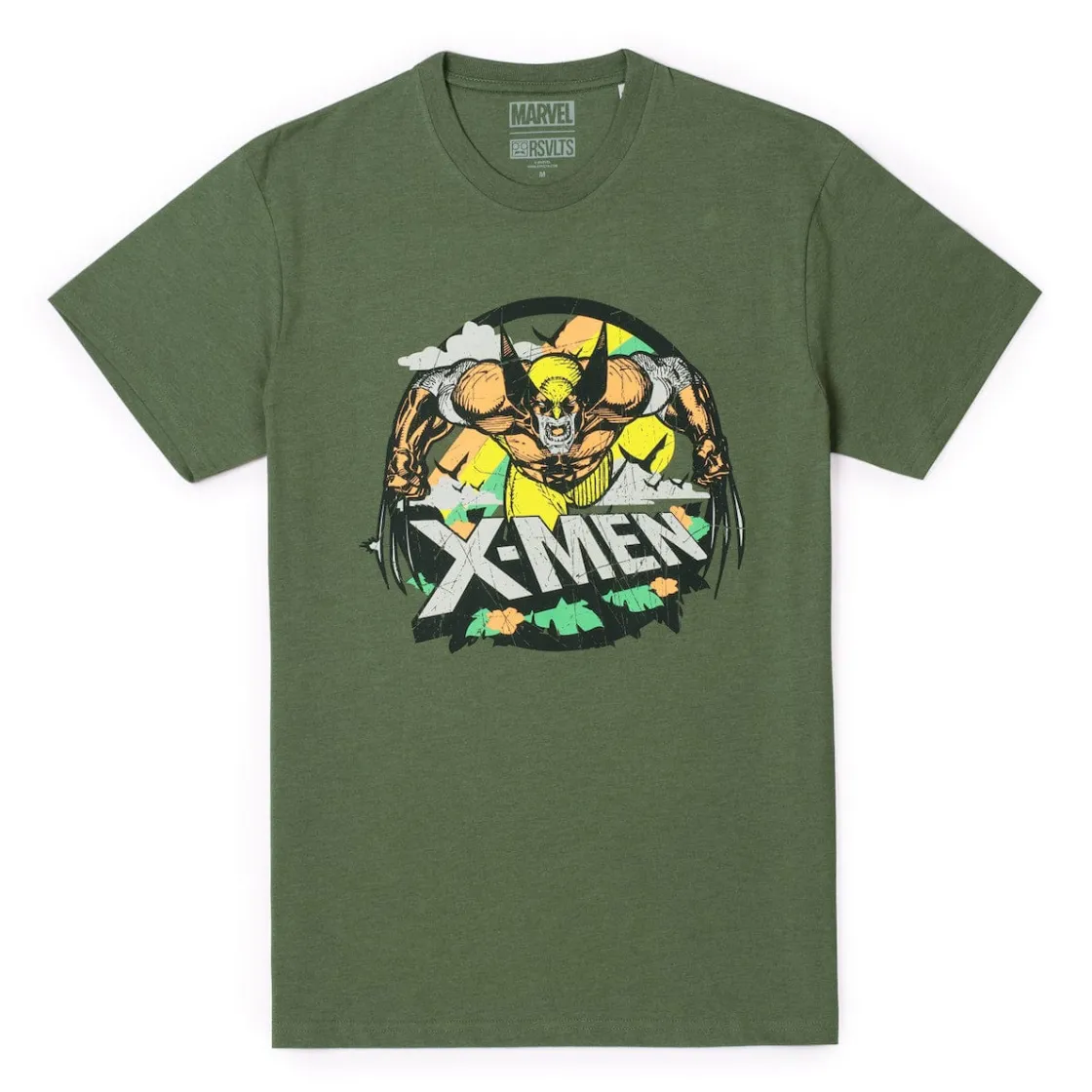X-men|Marvel|Marvel X-Men "Tropical Savage" – Crewneck Tee