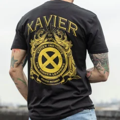 X-men|Marvel|Marvel X-Men "Xavier Institute" – Crewneck Tee