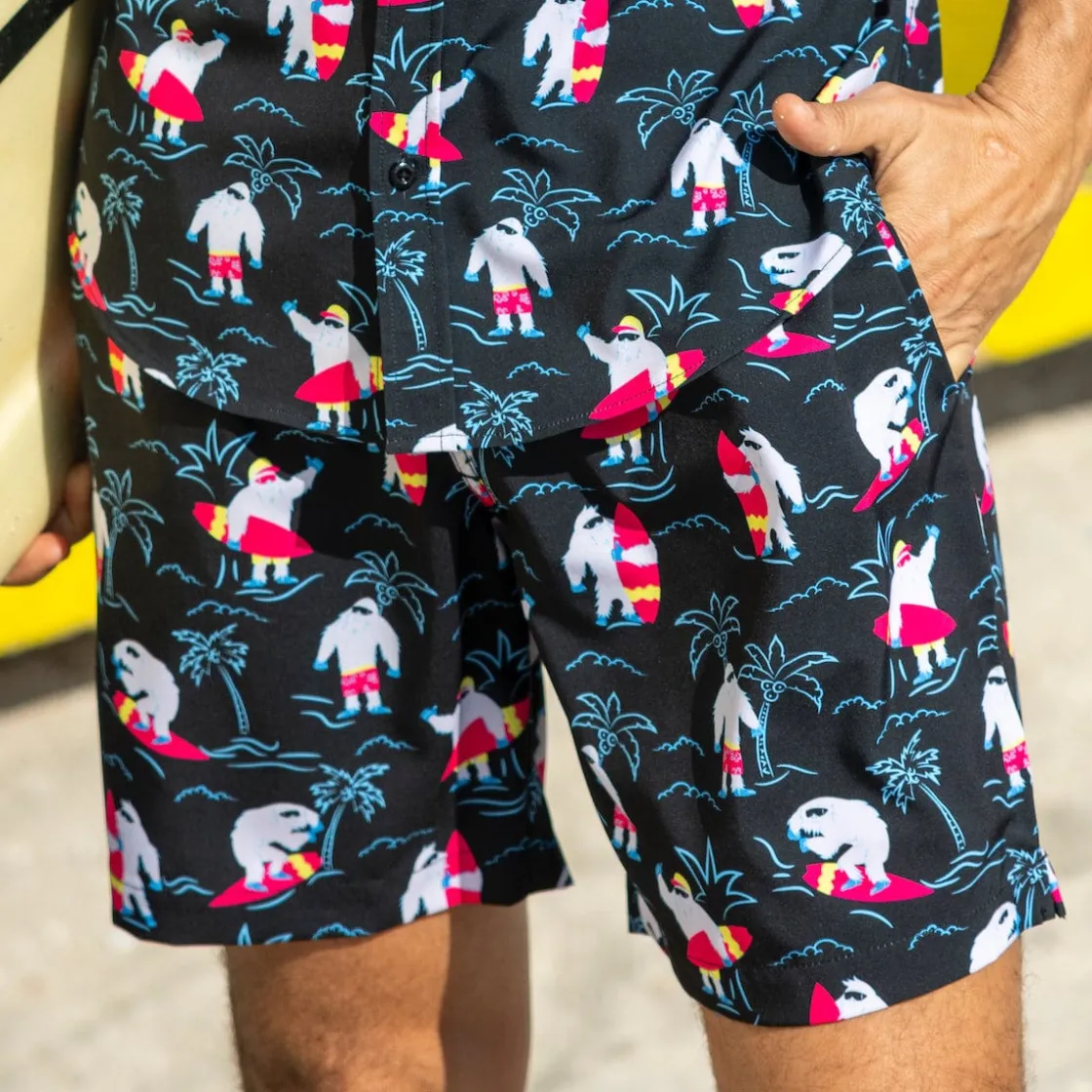 Shorts|Matching Sets|RSVLTS Yeti Gets Pitted – Hybrid Shorts